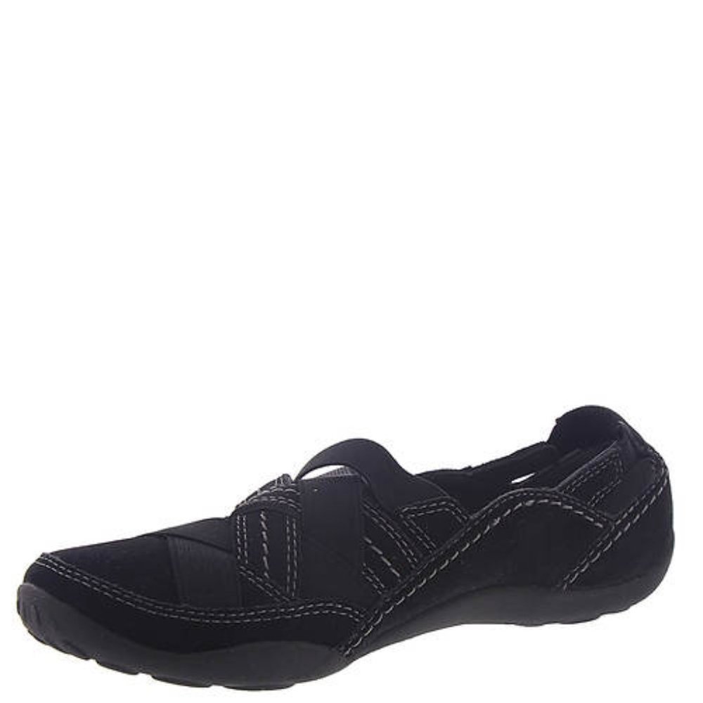 Clark's "Haley Rose" Shoes, Black, New 9 M